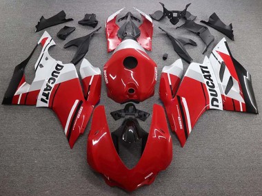 Purchase 2015-2020 Red White Ducati Ducati 959/1299 Motorcycle Fairings UK