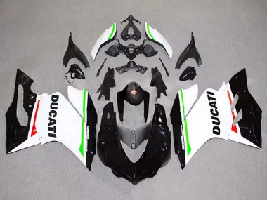 Purchase 2015-2020 White Black Ducati Ducati 959/1299 Motorcycle Fairings UK