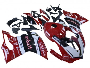 Purchase 2015-2020 White Red Black Aruba 7 Ducati 959/1299 Motorcycle Fairings UK