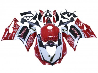 Purchase 2015-2020 Red White Black Ducati Ducati 959/1299 Motorcycle Fairings UK