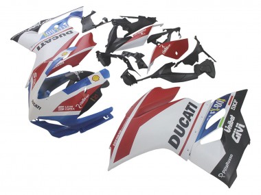 Purchase 2015-2020 White Red Blue Matte Black Unibat Flex-Box Ducati 1299 Motorcycle Fairings UK