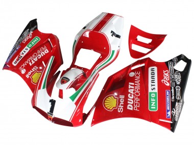 Purchase 1993-2005 White Red Yellow Green Glossy Black Performance Ducati 748/916/996/998 Motorcycle Fairings UK