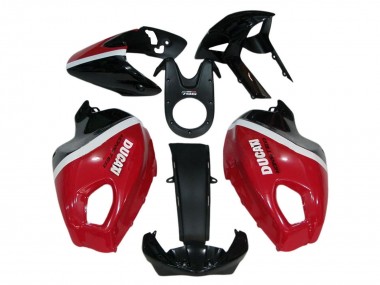 Purchase 2008-2012 Red Black White Ducati Ducati Monster 696 796 1100 1100S Motorcycle Fairings UK