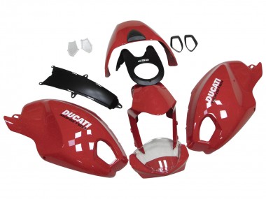 Purchase 2008-2012 Red White Ducati Monster 696 796 1100 1100S Motorcycle Fairings UK