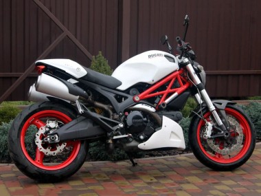 Purchase 2008-2012 White Ducati Ducati Monster 696 796 1100 1100S Motorcycle Fairings UK