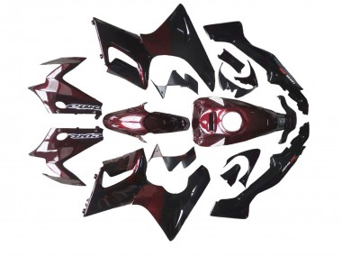 Purchase 2002-2006 Dark Red Black Honda CBR125R Motorcycle Fairings UK