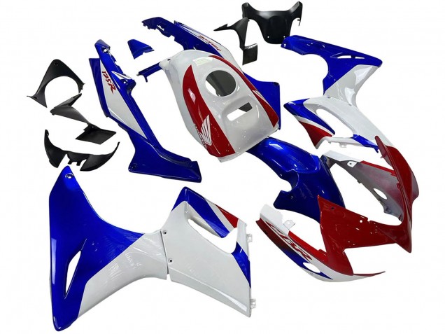 Purchase 2002-2006 Red Blue White Honda CBR125R Motorcycle Fairings UK Purchase 2002-2006 Red Blue White Honda CBR125R Motorcycle Fairings UK