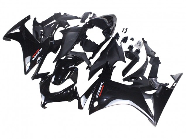 Purchase 2013-2015 Glossy Black Matte Black Honda CBR500R Motorcycle Fairings UK