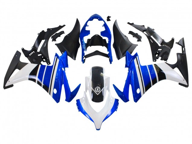 Purchase 2013-2015 Blue White Matte Black Honda CBR500R Motorcycle Fairings UK