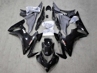 Purchase 2013-2015 Glossy Black Honda CBR500R Motorcycle Fairing UK