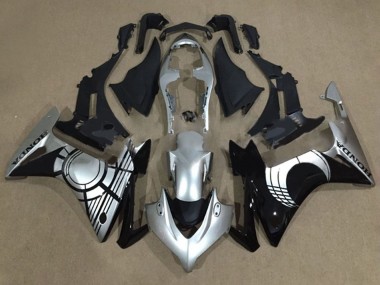 Purchase 2013-2015 Silver Glossy Black Honda CBR500R Motorcycle Fairings UK