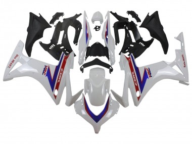 Purchase 2013-2015 White Red Blue HRC Honda CBR500R Motorcycle Fairings UK