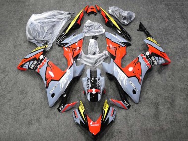 Purchase 2013-2015 Glossy Nardo Grey Yellow Glossy Black Repsol HRC Red Bull Honda CBR500R Motorcycle Fairings UK