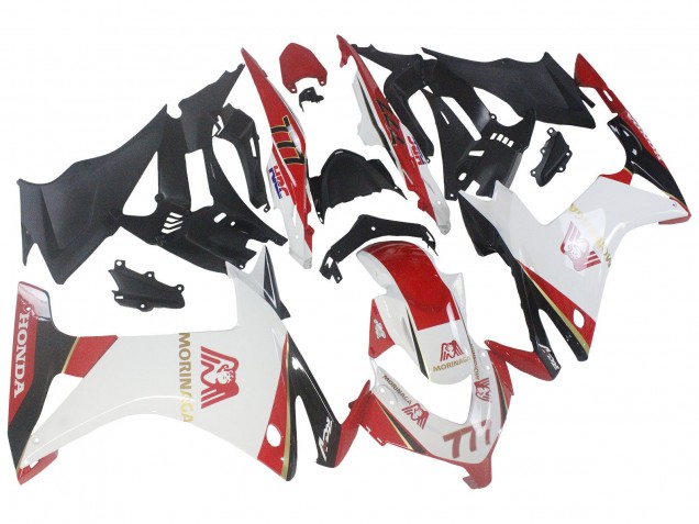 Purchase 2013-2015 White Red Green Glossy Black Morinage 777 Honda CBR500R Motorcycle Fairings UK