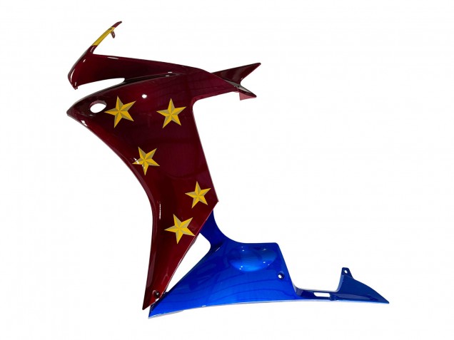 Purchase 2013-2015 Red Blue Yellow Star Honda CBR500R Motorcycle Fairings UK