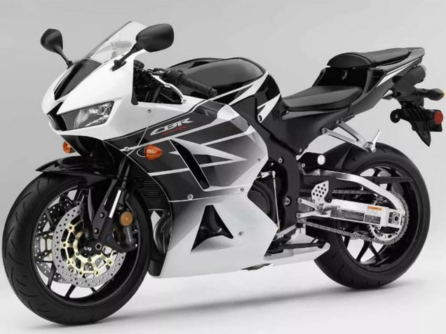 Purchase 2013-2015 White Black Honda CBR500R Motorcycle Fairings UK