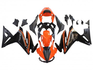 Purchase 2016-2018 Black Orange Honda CBR500R Motorcycle Fairings UK