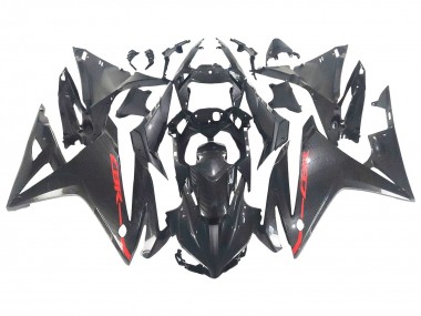 Purchase 2016-2018 Black Red Carbon Fiber Honda CBR500R Motorcycle Fairings UK