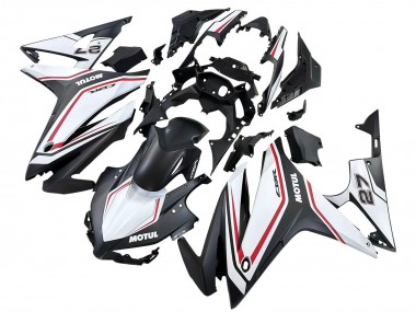 Purchase 2016-2018 White Red Matte Black Honda CBR500R Motorcycle Fairings UK