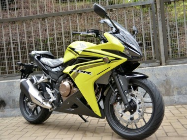 Purchase 2016-2018 Yellow Honda CBR500R Motorcycle Fairings UK