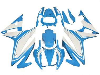 Purchase 2016-2018 Light Blue White Honda CBR500R Motorcycle Fairings UK
