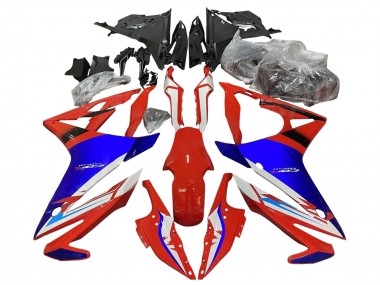 Purchase 2016-2018 Red Blue White Honda CBR500R Motorcycle Fairings UK