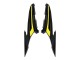 Purchase 2022-2023 Matte Black Yellow Honda CBR500R Motorcycle Fairings UK