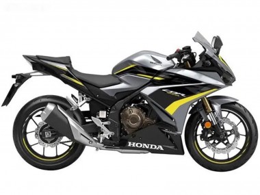 Purchase 2022-2023 Silver Yellow Glossy Black Honda CBR500R Motorcycle Fairings UK