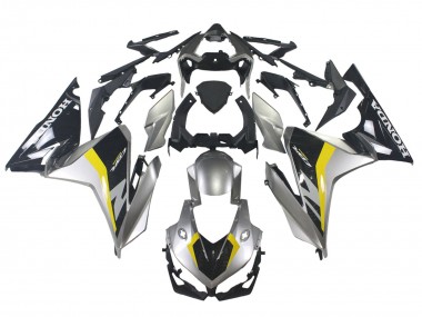 Purchase 2022-2023 Silver Yellow Glossy Black Honda CBR500R Motorcycle Fairings UK