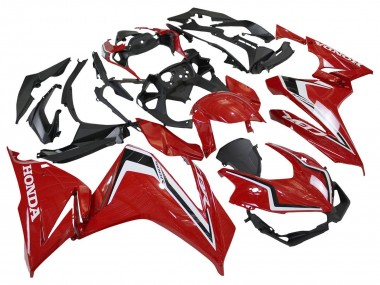 Purchase 2022-2023 Red White Black Honda CBR500R Motorcycle Fairings UK