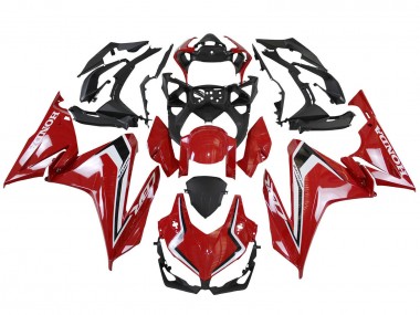 Purchase 2022-2023 Red White Black Honda CBR500R Motorcycle Fairings UK