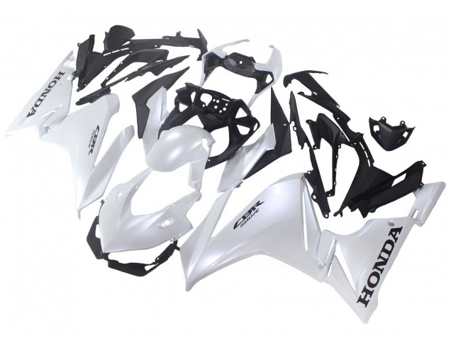 Purchase 2022-2023 Pearl White Honda CBR500R Motorcycle Fairings UK