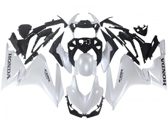 Purchase 2022-2023 Pearl White Honda CBR500R Motorcycle Fairings UK