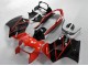 Purchase 1998-2001 Red Glossy Black Stripe Honda VFR 800 Motorcycle Fairings UK