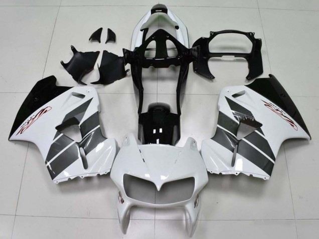 Purchase 1998-2001 White Black Honda VFR 800 Motorcycle Fairings UK