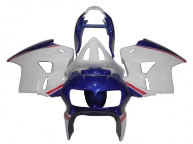 Purchase 1998-2001 White Blue Red Honda VFR 800 Motorcycle Fairings UK
