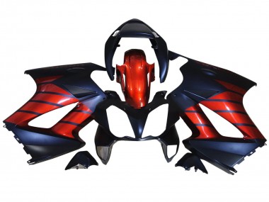 Purchase 2002-2013 Red Blue Matte Black Honda VFR 800 Motorcycle Fairings UK