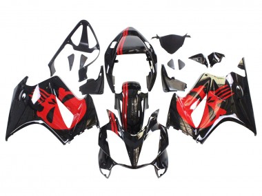Purchase 2002-2013 Glossy Black Red Honda VFR 800 Motorcycle Fairings UK