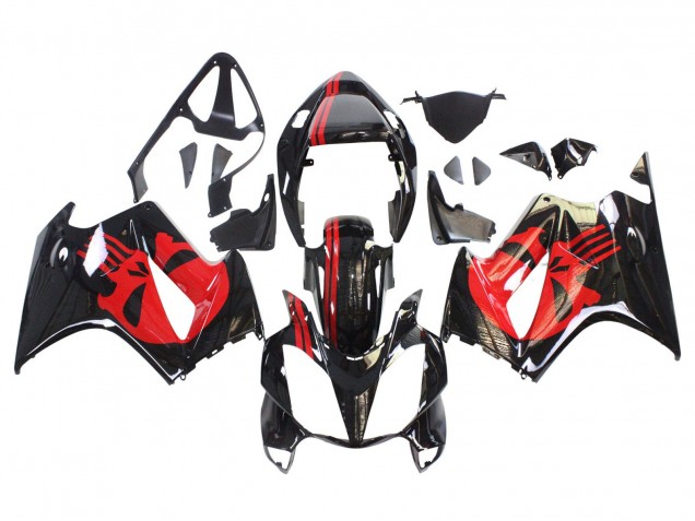 Purchase 2002-2013 Glossy Black Red Honda VFR 800 Motorcycle Fairings UK