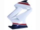 Purchase 2002-2013 White Red Dark Blue Honda VFR 800 Motorcycle Fairings UK