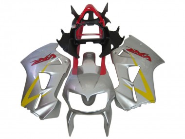 Purchase 2002-2013 Silver Red Yellow Honda VFR 800 Motorcycle Fairings UK