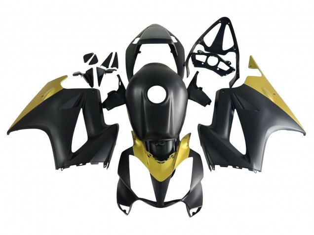 Purchase 2002-2013 Yellow Matte Black Honda VFR 800 Motorcycle Fairings UK