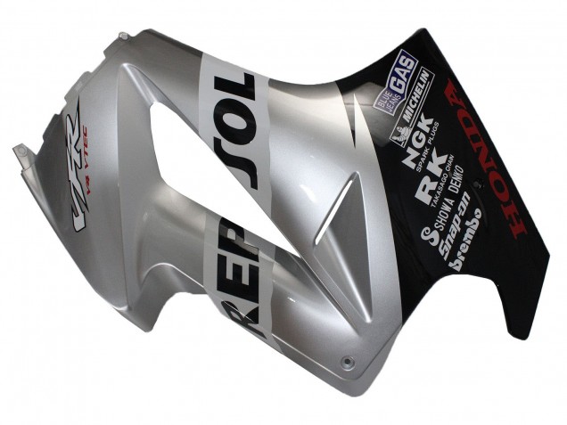 Purchase 2002-2013 Silver Glossy Black Repsol Honda VFR 800 Motorcycle Fairings UK