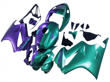 Purchase 2002-2013 Purple Green Honda VFR 800 Motorcycle Fairings UK