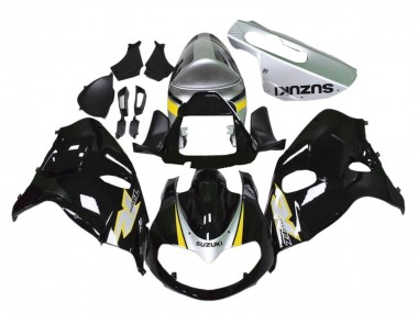 Purchase 1998-2003 Glossy Black Silver Yellow Suzuki TL1000R Motorcycle Fairings UK
