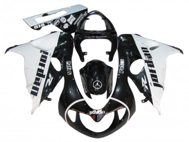 Purchase 1998-2003 Glossy Black White Jordan Suzuki TL1000R Motorcycle Fairings UK