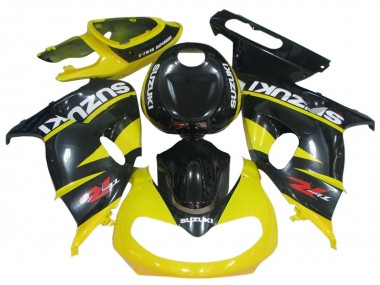 Purchase 1998-2003 Glossy Black Yellow Suzuki TL1000R Motorcycle Fairings UK