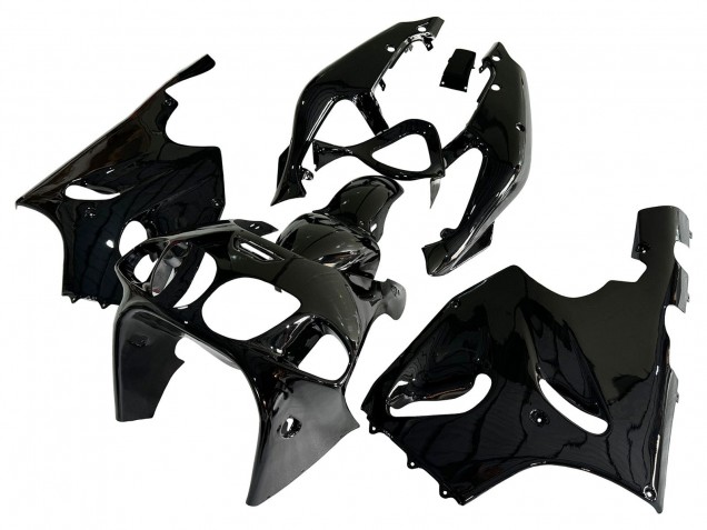 Purchase 1996-2003 Glossy Black Kawasaki ZX7R Motorcycle Fairing UK