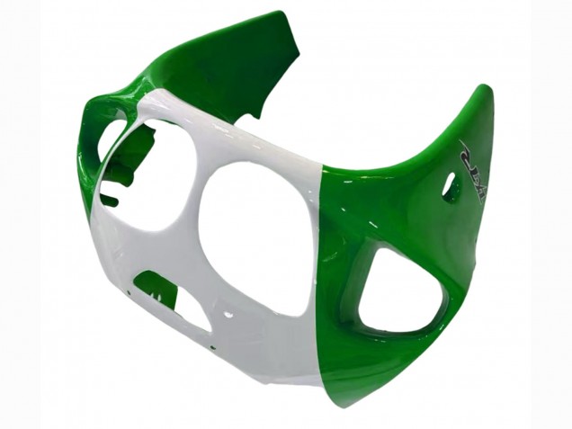 Purchase 1996-2003 White Green Black Kawasaki ZX7R Motorcycle Fairings UK