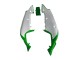 Purchase 1996-2003 White Green Black Kawasaki ZX7R Motorcycle Fairings UK